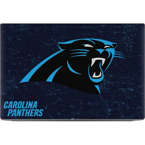 NFL Carolina Panthers Distressed Dell XPS Skin